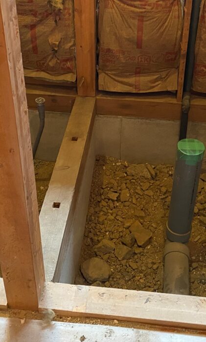 トイレのリフォーム（解体）