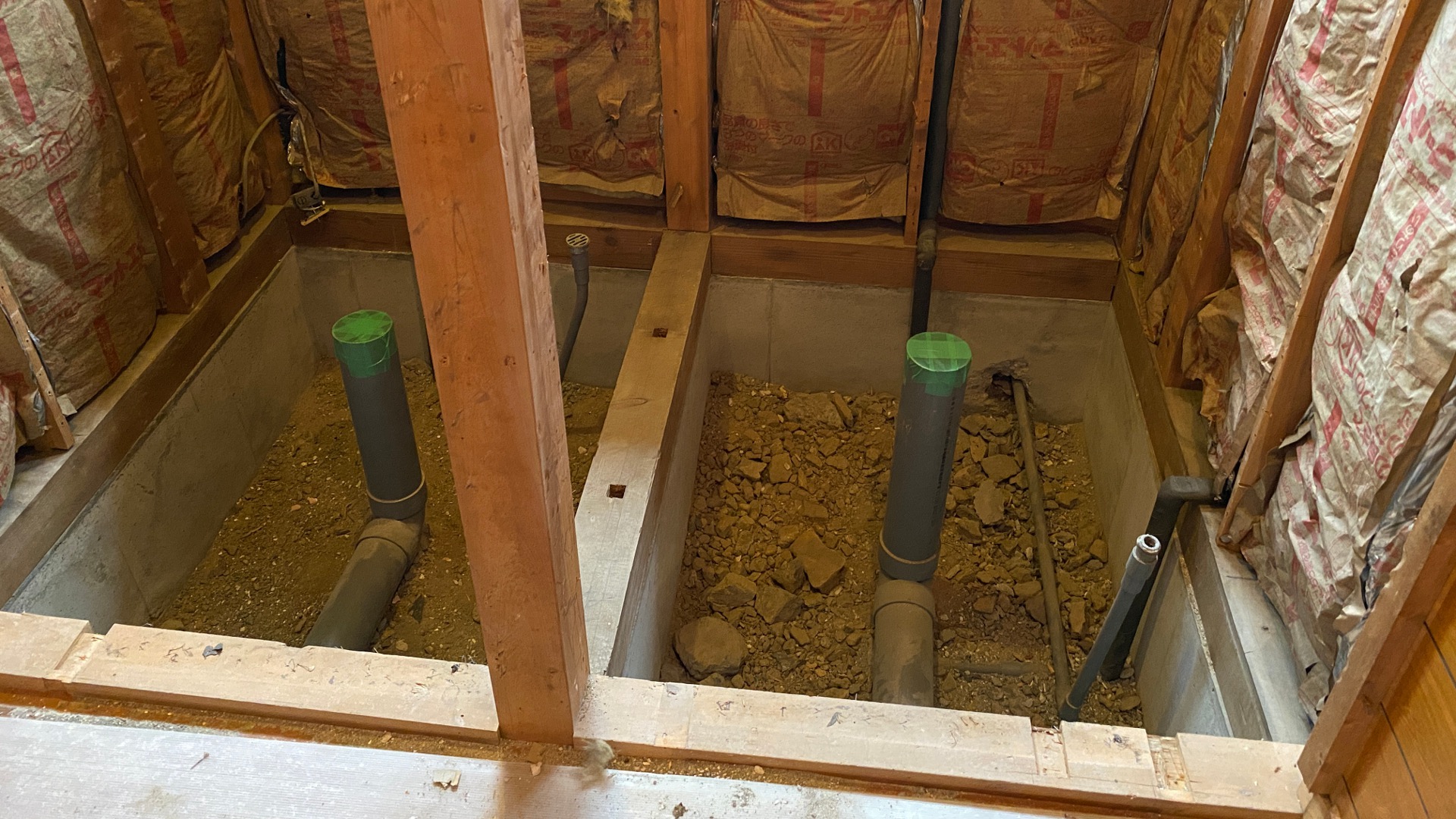 トイレのリフォーム（解体）